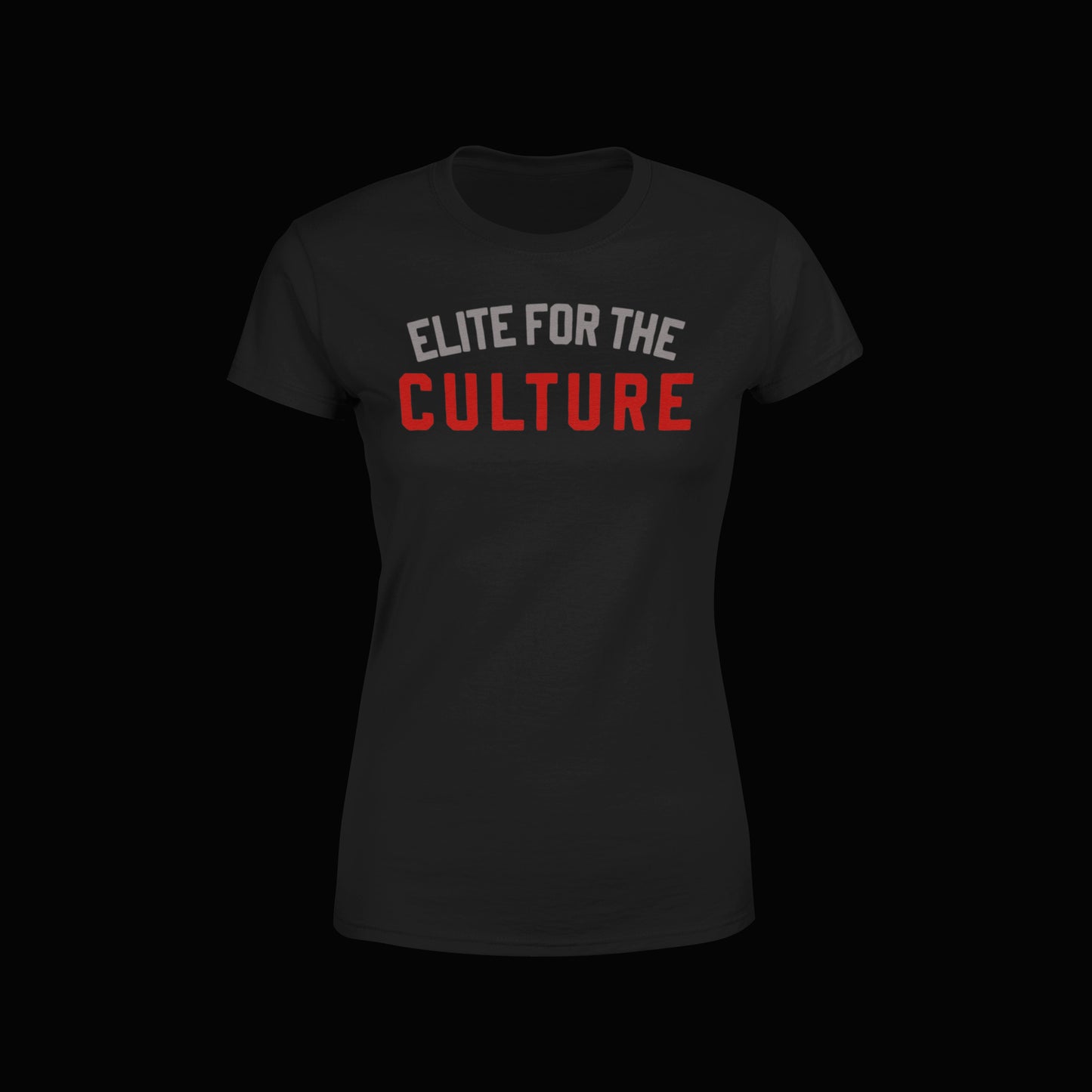 Women's Crew-neck Tri-Blend T-shirt "Elite for the Culture"