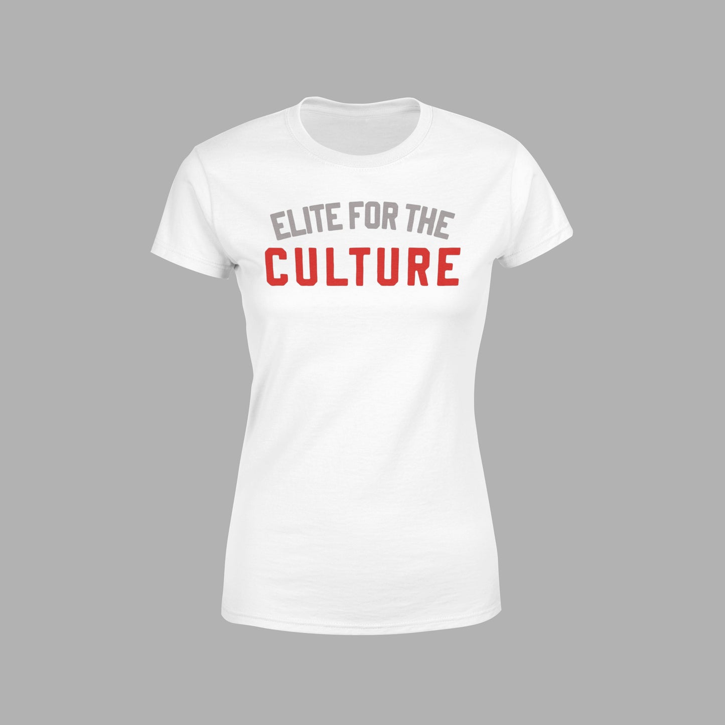 Women's Crew-neck Tri-Blend T-shirt "Elite for the Culture"